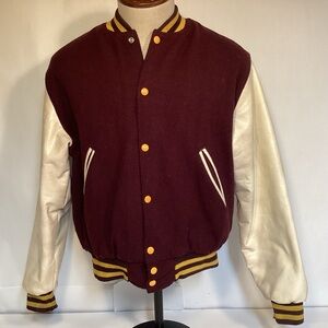 Vintage Varsity Letterman Jacket men’s size large made in USA
